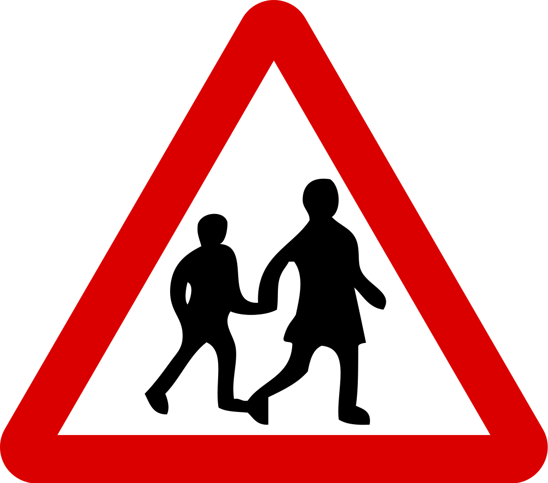 Children ahead - School crossing patrol